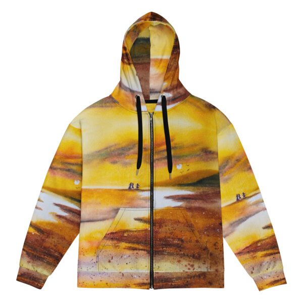 Unisex Zip-Hoodie – Bild 6