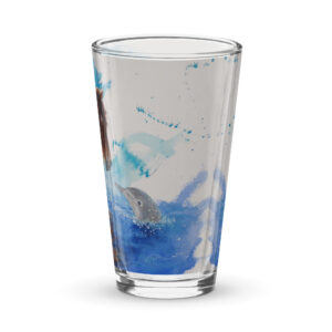 Shaker pint glass